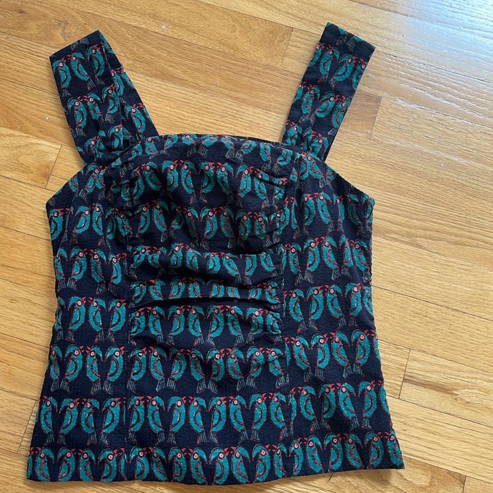 ANTHROPOLOGIE smoked top